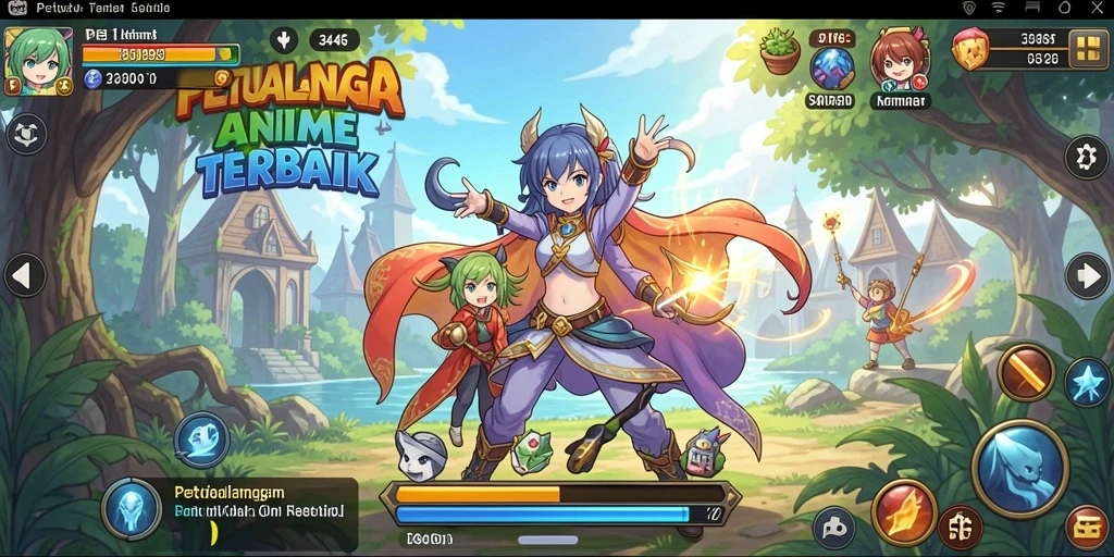 Tampilan seru dari gameplay 3446 yang memukau.