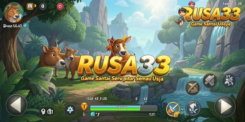 Tampilan gameplay RUSA33 yang menarik dan menghibur.